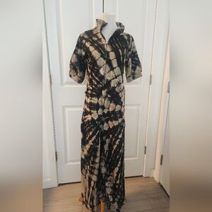 New Without Tag. Handmade Tie-Dye Jumpsuit, front Zipper. New, Size S/M